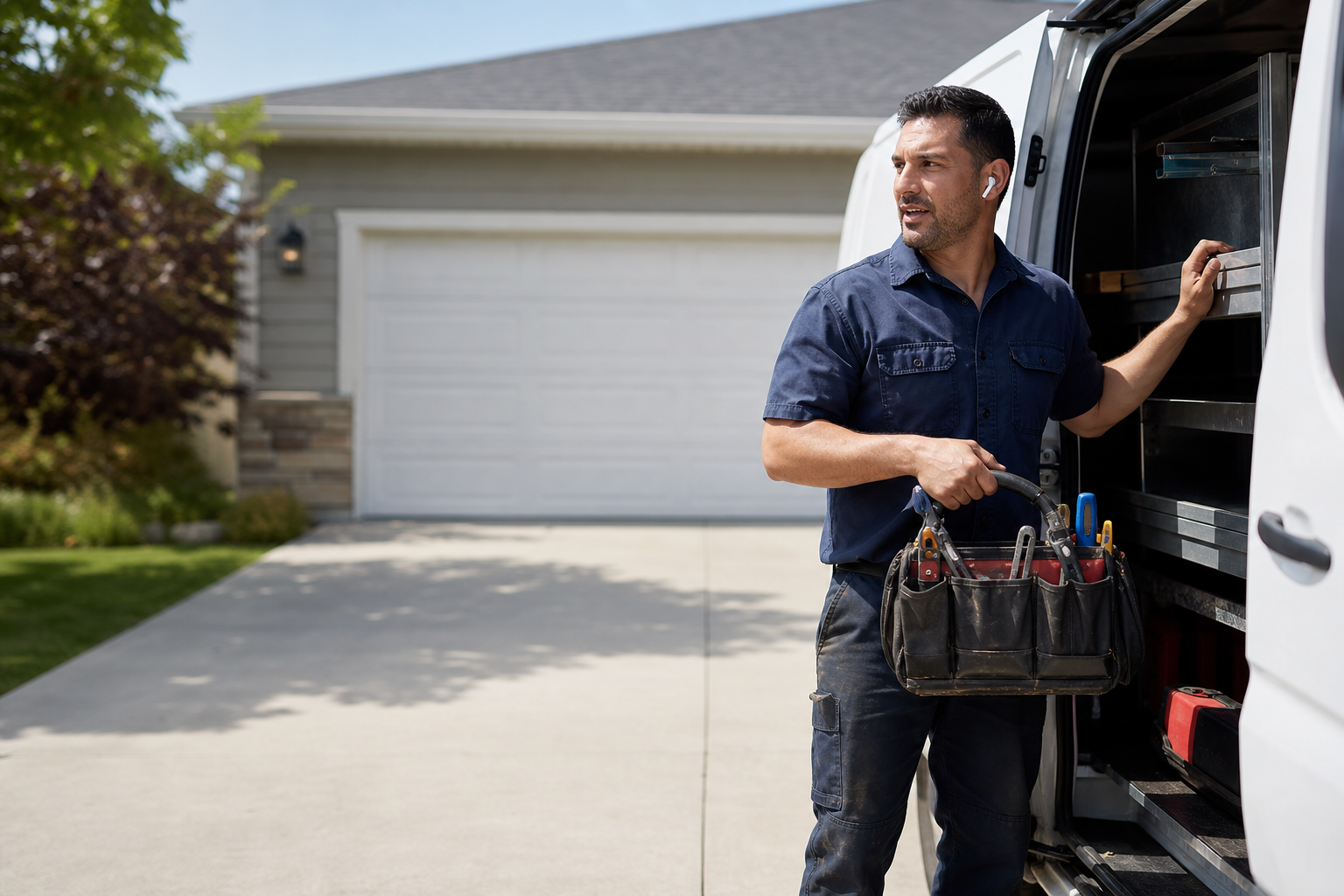 Blue Collar Voice invoice sent before leaving the job